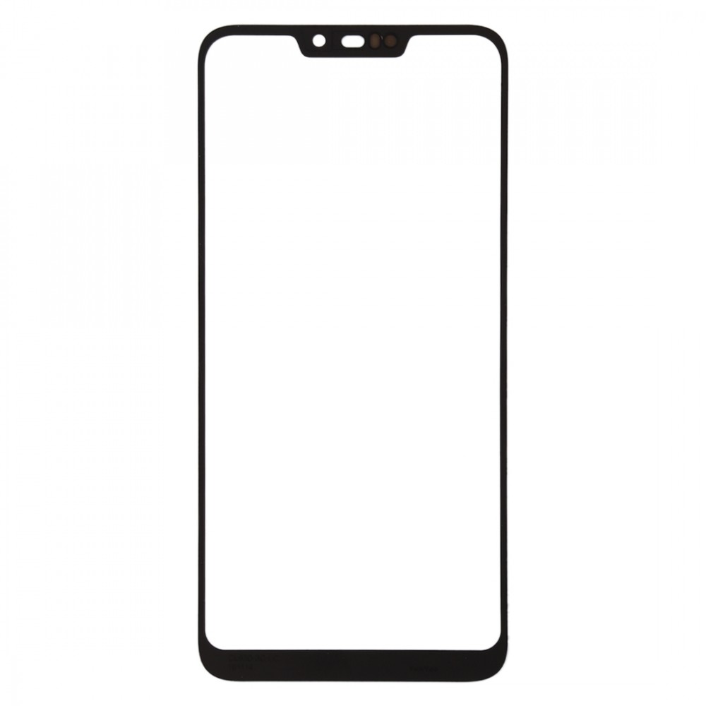 Front Screen Outer Glass Lens for Asus Zenfone Max (M2) ZB633KL / ZB632KL X01AD (Black) Asus Replacement Parts Asus Zenfone Max M2